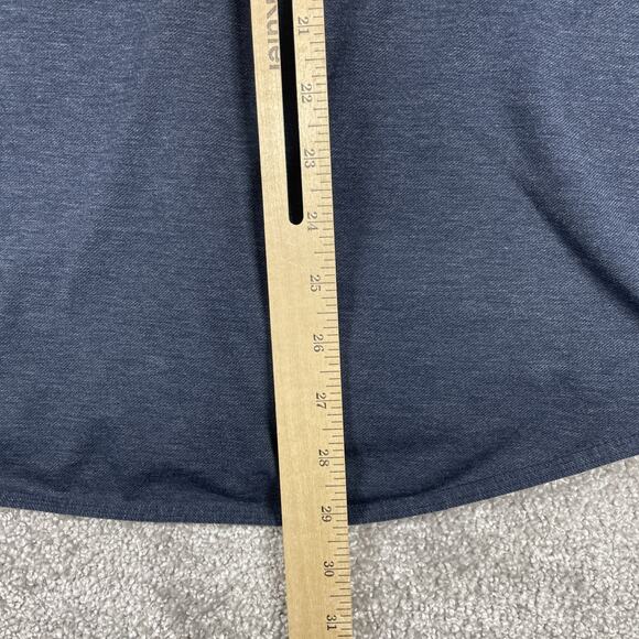 Lululemon Dress Shirt Mens Large Snap Stretch Performance Pockets Button Up - Picture 9 of 13